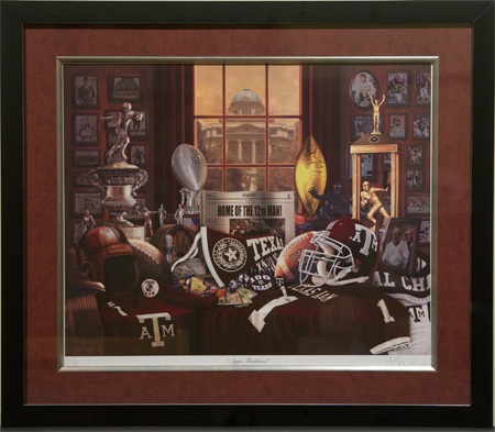 Longhorn%20Traditions by artist Greg Gamble